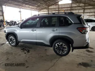 2025 Subaru Forester Premium with VIN JF2SLDBC9SH493567, listed as a Copart auction lot 47954965 with 1,539 mi miles and Salvage Title. Bid and sale history available at carsss.com. Image 2.