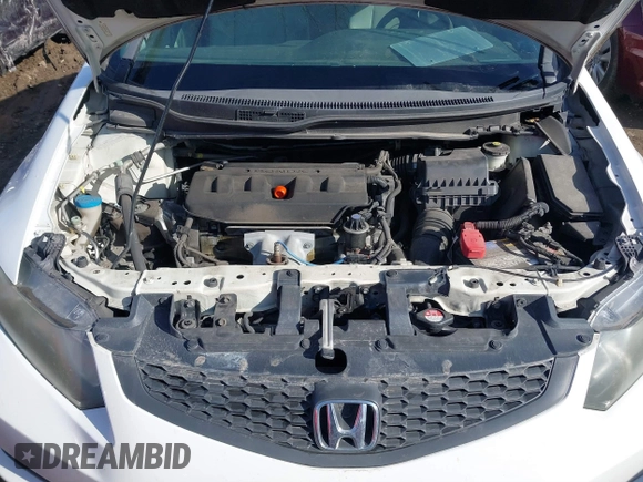 2012 Honda Civic Cpe LX with VIN 2HGFG3B54CH564669, listed as a IAAI auction lot 41680165 with 82,502 mi miles. Bid and sale history available at carsss.com. Image 10.