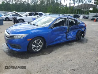 2017 Honda Civic LX z VIN 19XFC2F57HE024363, wystawiony jako Copart lot #54704785 z przebiegiem 51 544 mil mil oraz Szkoda całkowita • Salvage title. Historia ofert i sprzedaży dostępna na DreamBid. Obrazek 1.