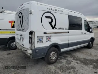 2016 Ford Transit Cargo with VIN 1FTYR2CG9GKA15172, listed as a Copart auction lot 87537575 with 214,227 mi miles and Salvage title. Bid and sale history available at DreamBid. Image 3.