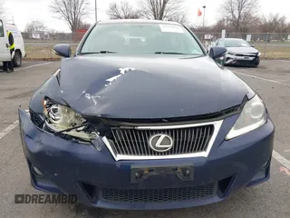 2012 Lexus IS 250 with VIN JTHCF5C27C5056951, listed as a IAAI auction lot 41814618 with 240,211 mi miles and . Bid and sale history available at DreamBid. Image 6.