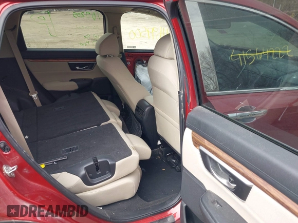 2018 Honda CR-V EX with VIN 2HKRW1H52JH523178, listed as a IAAI auction lot 41699500 with 81,377 mi miles and . Bid and sale history available at carsss.com. Image 8.