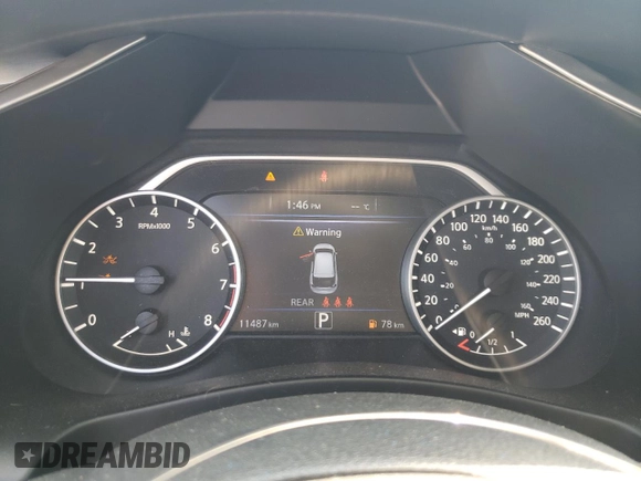 2023 Nissan Murano SL с VIN 5N1AZ2CS9PC124081, выставлен на аукционе Copart как лот 46583065 с пробегом 11 487 миль миль и На запчасти • Non repairable. История ставок и продаж доступна на DreamBid. Изображение 9.