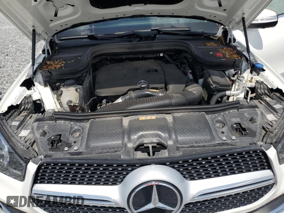 2021 Mercedes-Benz GLE 350 with VIN 4JGFB4KB0MA375313, listed as a Copart auction lot 58191815 with 23,506 mi miles and Clean title. Bid and sale history available at DreamBid. Image 12.