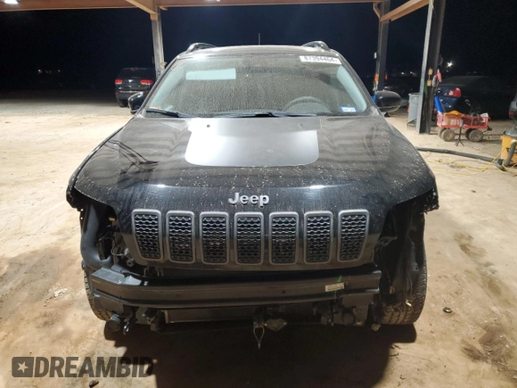 2022 Jeep Cherokee Trailhawk with VIN 1C4PJMBX5ND526816, listed as a Copart auction lot 87394464 with 25,070 mi miles and Salvage Title. Bid and sale history available at carsss.com. Image 5.