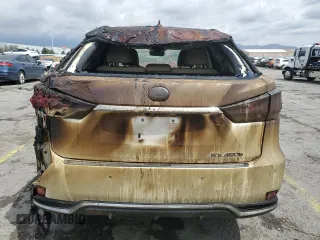 2021 Lexus RX 450h with VIN 2T2JGMDA7MC059046, listed as a Copart auction lot 55775225 with 8,085 mi miles and Salvage title. Bid and sale history available at DreamBid. Image 6.