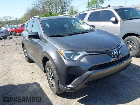 2016 Toyota RAV4 LE with VIN JTMZFREVXGJ082967, listed as a IAAI auction lot 41942424 with 46,944 mi miles. Bid and sale history available at carsss.com. Image 1.
