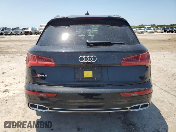 2018 Audi SQ5 Prestige with VIN WA1C4AFYXJ2203241, listed as a Copart auction lot 50470474 with 50,369 mi miles and . Bid and sale history available at DreamBid. Image 6.