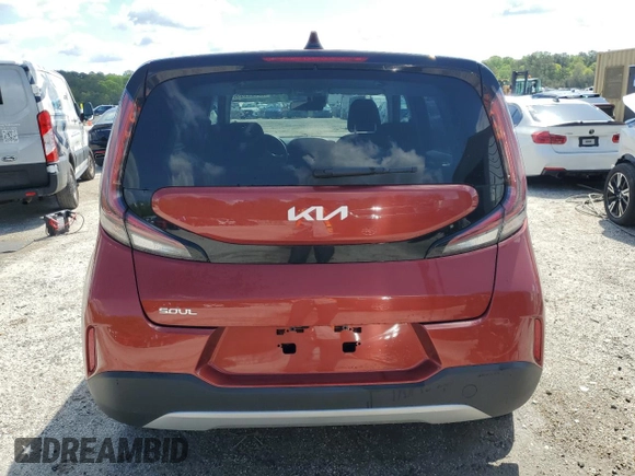 2024 Kia Soul LX with VIN KNDJ23AU2R7909850, listed as a Copart auction lot 52988955 with 25,225 mi miles and Clean Title. Bid and sale history available at carsss.com. Image 6.