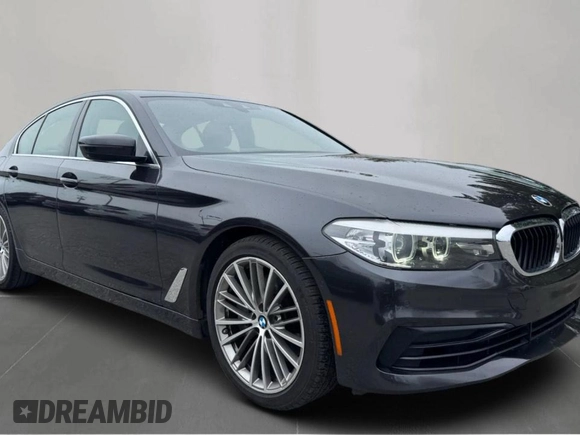 2020 BMW 5 Series with VIN WBAJS1C07LWW6392, listed as a Copart auction lot 53750485 with 126,746 mi miles and Clean title. Bid and sale history available at DreamBid. Image 1.