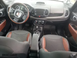 2014 FIAT 500L Trekking with VIN ZFBCFADH5EZ012622, listed as a Copart auction lot 69308994 with 0 mi miles and Salvage Title. Bid and sale history available at carsss.com. Image 8.