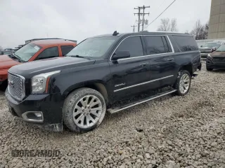 2017 GMC Yukon XL Denali with VIN 1GKS2HKJ7HR228712, listed as a Copart auction lot 46952025 with 197,162 mi miles and Clean Title. Bid and sale history available at carsss.com. Image 1.