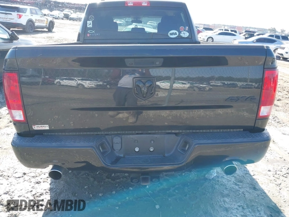 2018 Ram 1500 Express with VIN 1C6RR7FT0JS177927, listed as a IAAI auction lot 41640379 with 112,478 mi miles. Bid and sale history available at carsss.com. Image 16.