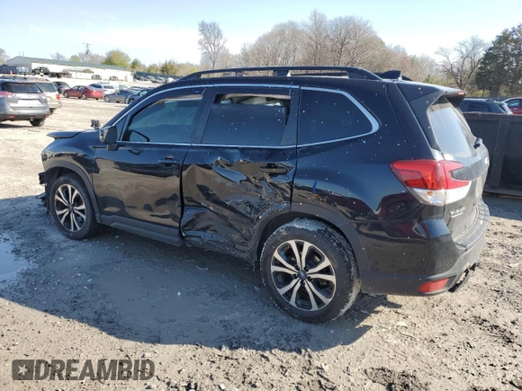 2019 Subaru Forester Limited with VIN JF2SKAUC0KH553394, listed as a Copart auction lot 50436425 with 124,449 mi miles and Salvage Title. Bid and sale history available at carsss.com. Image 2.