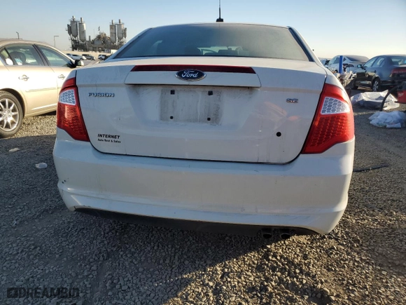 2012 Ford Fusion SE with VIN 3FAHP0HA2CR182063, listed as a Copart auction lot 88173785 with 167,626 mi miles and Clean Title. Bid and sale history available at carsss.com. Image 6.
