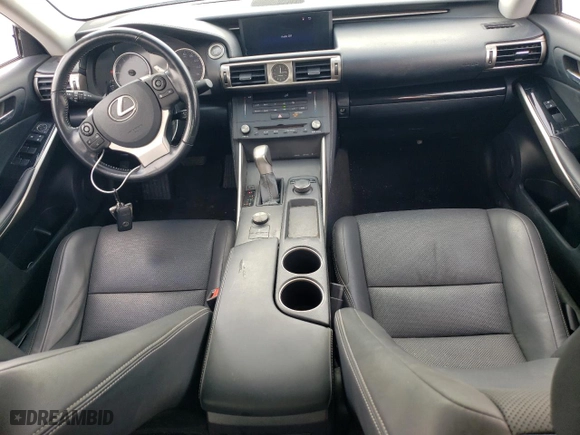 2015 Lexus IS 250 with VIN JTHBF1D28F5074303, listed as a Copart auction lot 51494995 with 101,747 mi miles and Salvage Title. Bid and sale history available at carsss.com. Image 8.