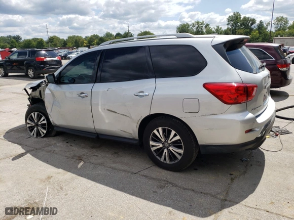 2017 Nissan Pathfinder S with VIN 5N1DR2MN8HC606127, listed as a Copart auction lot 68102204 with 94,984 mi miles and Clean Title. Bid and sale history available at carsss.com. Image 2.