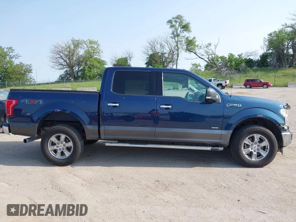 2017 Ford F-150 XL with VIN 1FTEW1EP6HKE18854, listed as a IAAI auction lot 42360089 with 43,389 mi miles and . Bid and sale history available at DreamBid. Image 14.