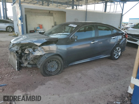 2017 Honda Civic LX z VIN 2HGFC2F56HH550747, wystawiony jako Copart lot #50023645 z przebiegiem 88 356 mil mil oraz Szkoda całkowita • Salvage title. Historia ofert i sprzedaży dostępna na DreamBid. Obrazek 1.