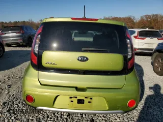 2018 Kia Soul + with VIN KNDJP3A58J7895273, listed as a Copart auction lot 82486664 with 54,697 mi miles and Salvage Title. Bid and sale history available at carsss.com. Image 6.