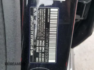 2019 Mercedes-Benz CLS with VIN WDD2J5JB4KA028017, listed as a Copart auction lot 42418875 with 56,030 mi miles and Salvage Title. Bid and sale history available at carsss.com. Image 14.