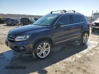 2016 Volkswagen Tiguan SEL z VIN WVGBV7AX8GW584942, wystawiony jako Copart lot #48239145 z przebiegiem 116 118 mil mil oraz Szkoda całkowita • Salvage title. Historia ofert i sprzedaży dostępna na DreamBid. Obrazek 1.