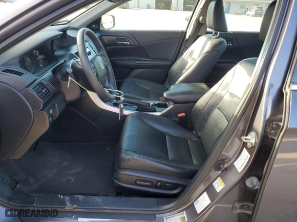 2015 Honda Accord Hybrid Touring with VIN 1HGCR6F76FA013026, listed as a Copart auction lot 87886405 with 98,536 mi miles and Salvage Title. Bid and sale history available at carsss.com. Image 7.