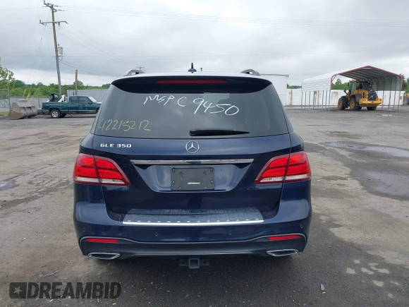 2018 Mercedes-Benz GLE 350 with VIN 4JGDA5JB0JB169450, listed as a IAAI auction lot 42215212 with 108,393 mi miles and . Bid and sale history available at DreamBid. Image 16.