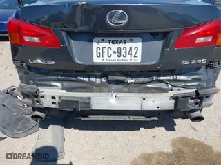 2008 Lexus IS 250 with VIN JTHBK262282082738, listed as a IAAI auction lot 41983732 with 1 mi miles. Bid and sale history available at carsss.com. Image 6.