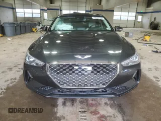 2019 Genesis G70 Dynamic with VIN KMTG34LE2KU019750, listed as a Copart auction lot 43602185 with 23,027 mi miles and Salvage Title. Bid and sale history available at DreamBid. Image 5.