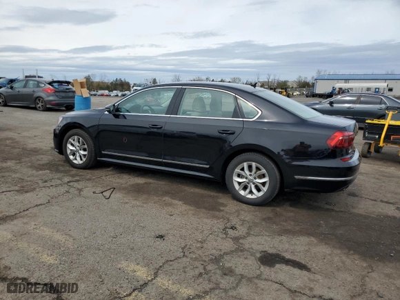 2017 Volkswagen Passat 1.8T S with VIN 1VWAT7A37HC024882, listed as a Copart auction lot 51325585 with 92,082 mi miles and Salvage Title. Bid and sale history available at carsss.com. Image 2.