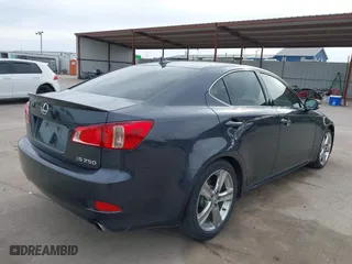 2011 Lexus IS 250 with VIN JTHBF5C26B5151429, listed as a IAAI auction lot 41800260 with 123,079 mi miles. Bid and sale history available at carsss.com. Image 4.