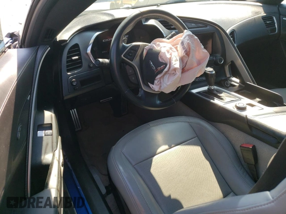 2015 Chevrolet Corvette 1LT with VIN 1G1YB2D77F5108510, listed as a Copart auction lot 68754404 with 80,445 mi miles and Salvage Title. Bid and sale history available at carsss.com. Image 8.