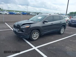 2015 Jeep Cherokee Latitude with VIN 1C4PJLCB5FW689811, listed as a IAAI auction lot 42113567 with 113,740 mi miles and . Bid and sale history available at carsss.com. Image 17.