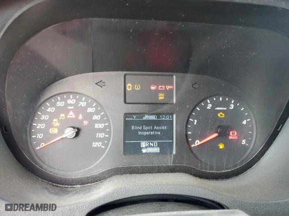 2019 Mercedes-Benz Sprinter Cargo Van with VIN WD4PF1CDXKP147167, listed as a Copart auction lot 46828455 with NaN miles and Clean Title. Bid and sale history available at carsss.com. Image 9.