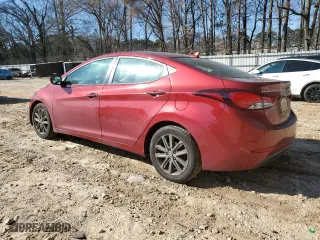 2015 Hyundai Elantra SE with VIN 5NPDH4AE2FH630450, listed as a Copart auction lot 46849155 with 142,731 mi miles and Salvage Title. Bid and sale history available at carsss.com. Image 2.