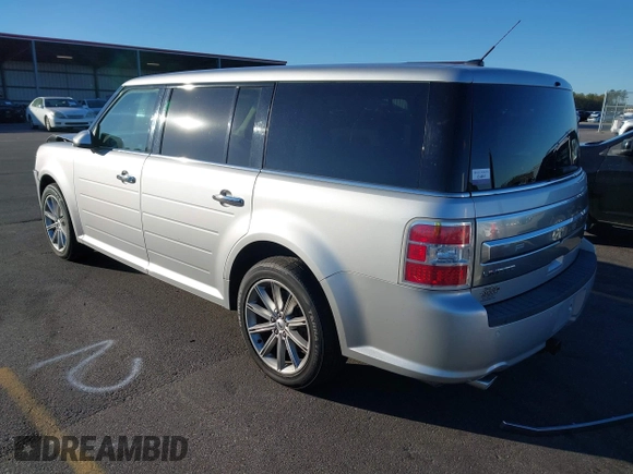 2013 Ford Flex Limited with VIN 2FMHK6D83DBD02351, listed as a IAAI auction lot 40977231 with 194,651 mi miles. Bid and sale history available at carsss.com. Image 3.