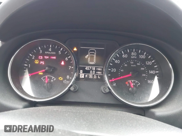 2013 Nissan Rogue S with VIN JN8AS5MV0DW628309, listed as a IAAI auction lot 42008720 with 45,718 mi miles and . Bid and sale history available at DreamBid. Image 7.
