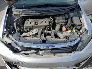 2012 Honda Civic EX with VIN 19XFB2F8XCE322475, listed as a Copart auction lot 52812535 with 226,146 mi miles and Salvage Title. Bid and sale history available at DreamBid. Image 11.