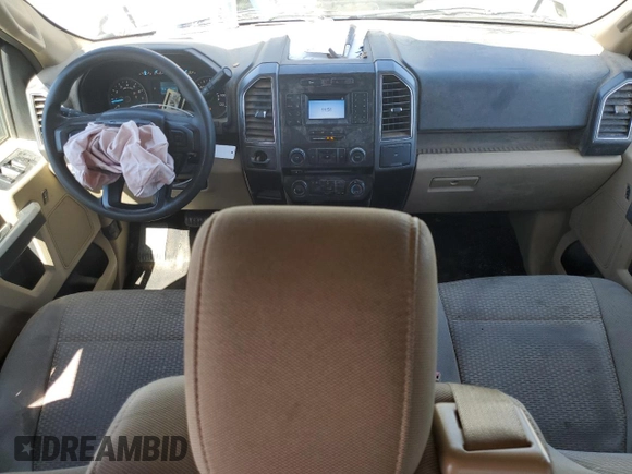 2018 Ford F-150 XL with VIN 1FTEW1CB3JKE57656, listed as a Copart auction lot 47735355 with 152,501 mi miles and Salvage title. Bid and sale history available at DreamBid. Image 8.
