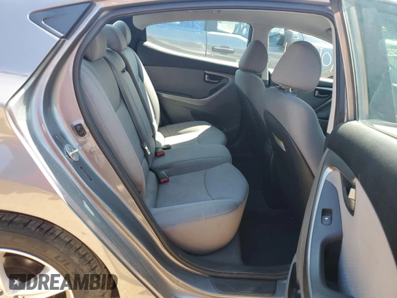 2013 Hyundai Elantra GLS with VIN 5NPDH4AE6DH374729, listed as a Copart auction lot 65541973 with 105,181 mi miles and Salvage title. Bid and sale history available at DreamBid. Image 10.