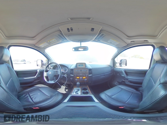 2011 Nissan Titan SL with VIN 1N6BA0EC4BN319994, listed as a Copart auction lot 55088175 with 103,008 mi miles and Salvage title. Bid and sale history available at DreamBid. Image 14.