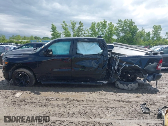 2020 Ram 1500 Big Horn with VIN 1C6SRFFT3LN103124, listed as a IAAI auction lot 42452220 with 122,285 mi miles and . Bid and sale history available at DreamBid. Image 14.