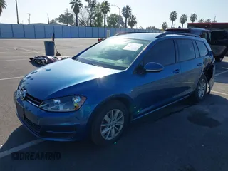2016 Volkswagen Golf SportWagen TSI S with VIN 3VWC17AU6GM502388, listed as a IAAI auction lot 41954272 with 65,314 mi miles. Bid and sale history available at carsss.com. Image 2.