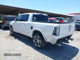 2020 Ram 1500 Limited with VIN 1C6SRFHM9LN225475, listed as a IAAI auction lot 42353156 with 195,185 mi miles and . Bid and sale history available at DreamBid. Image 3.