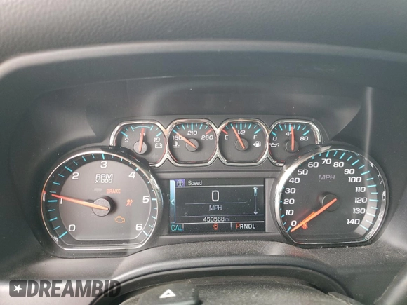 2017 Chevrolet Silverado 1500 LT with VIN 1GCRCREC2HZ178439, listed as a Copart auction lot 51594485 with 450,568 mi miles and Salvage Title. Bid and sale history available at DreamBid. Image 9.