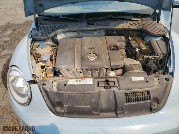 2012 Volkswagen Beetle 2.5L w/Sound/Nav PZEV with VIN 3VWJP7AT6CM656364, listed as a Copart auction lot 71071434 with 0 mi miles and Salvage Title. Bid and sale history available at carsss.com. Image 12.