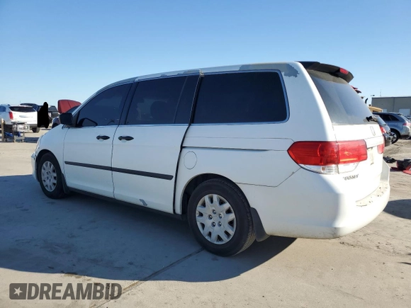 2008 Honda Odyssey LX with VIN 5FNRL38248B039337, listed as a Copart auction lot 46828745 with 321,269 mi miles and Clean Title. Bid and sale history available at carsss.com. Image 2.