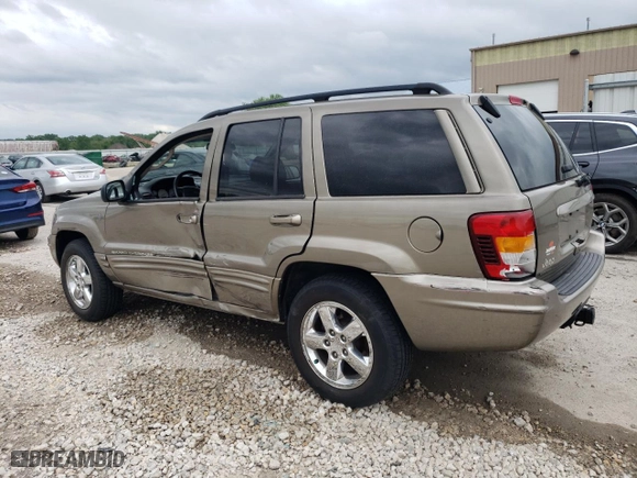 2004 Jeep Grand Cherokee Limited with VIN 1J8GW58N04C417707, listed as a Copart auction lot 53807104 with 185,966 mi miles and Salvage Title. Bid and sale history available at carsss.com. Image 2.