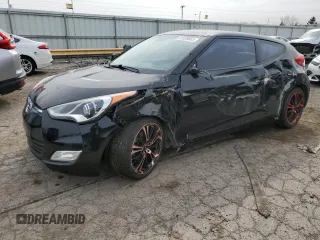 2014 Hyundai Veloster RE:FLEX with VIN KMHTC6AD3EU214291, listed as a Copart auction lot 54529665 with 102,879 mi miles and Clean title. Bid and sale history available at DreamBid. Image 1.